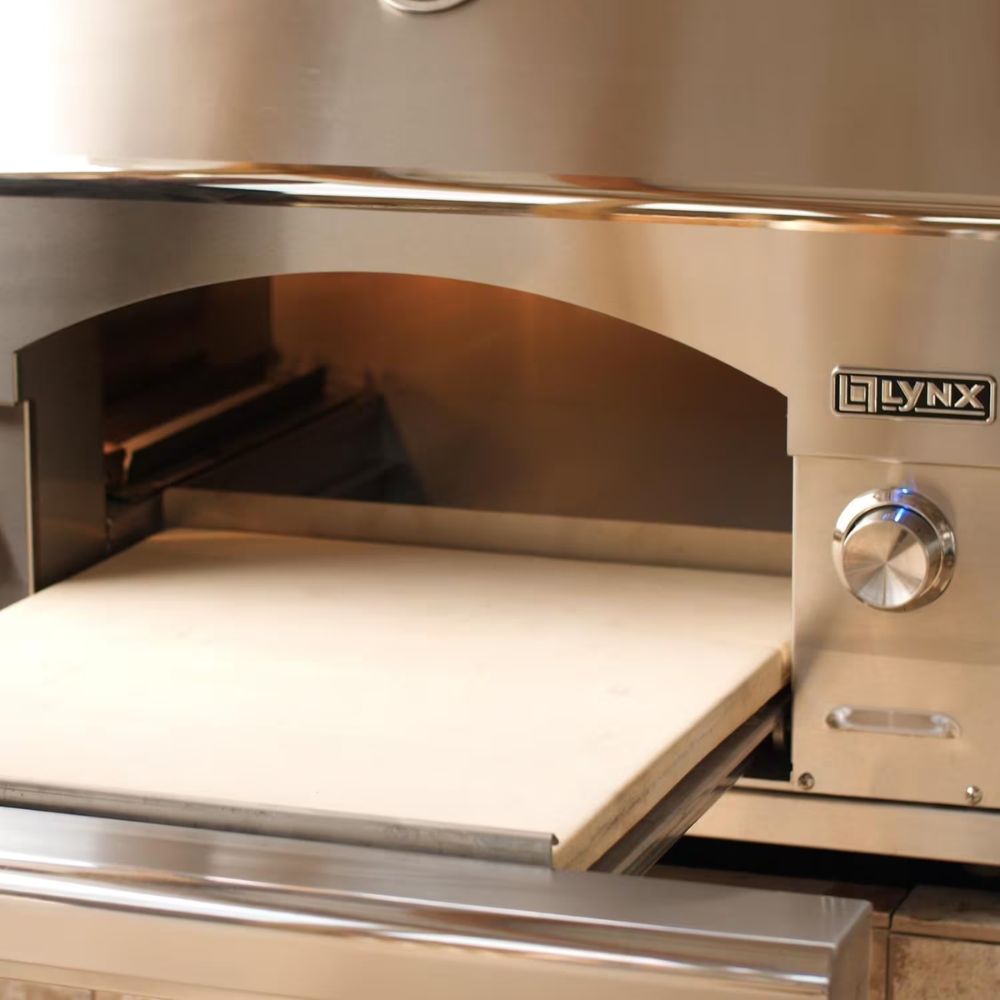 GRILLDEN™ lynx napoli lpzaf professional 30 inch gas outdoor pizza oven on mobile cart