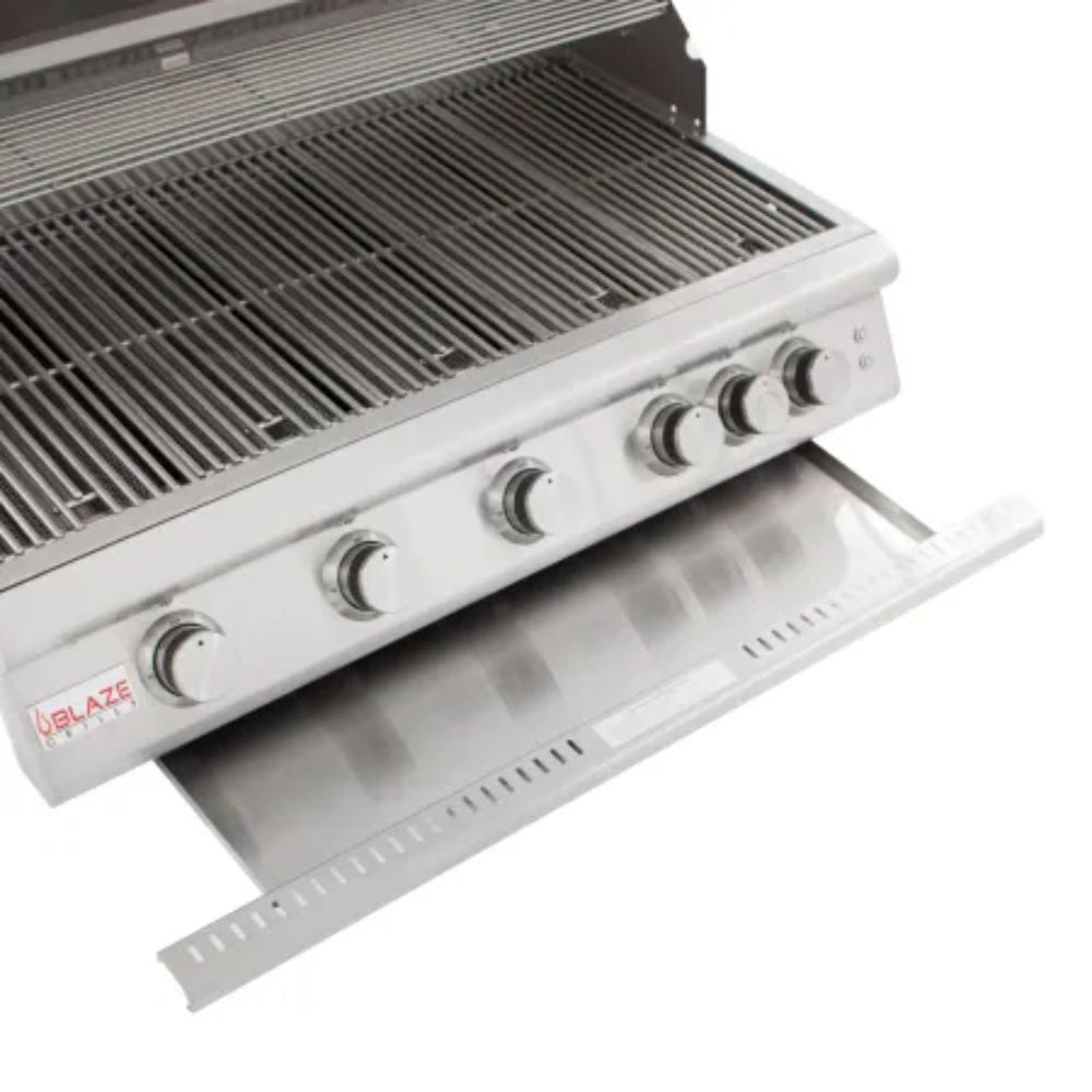 GRILLDEN™ blaze 40 inch 5 burner lte gas grill with rear burner lighting system