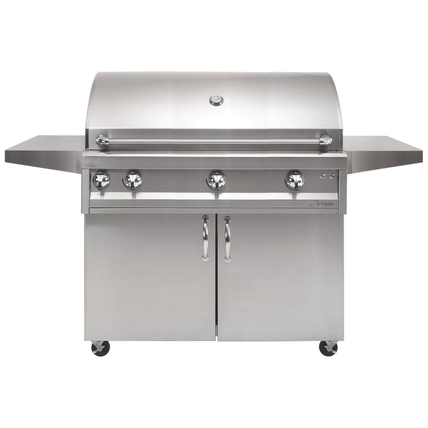 GRILLDEN™ artisan professional 42 inch 3 burner freestanding gas grill w rotisserie