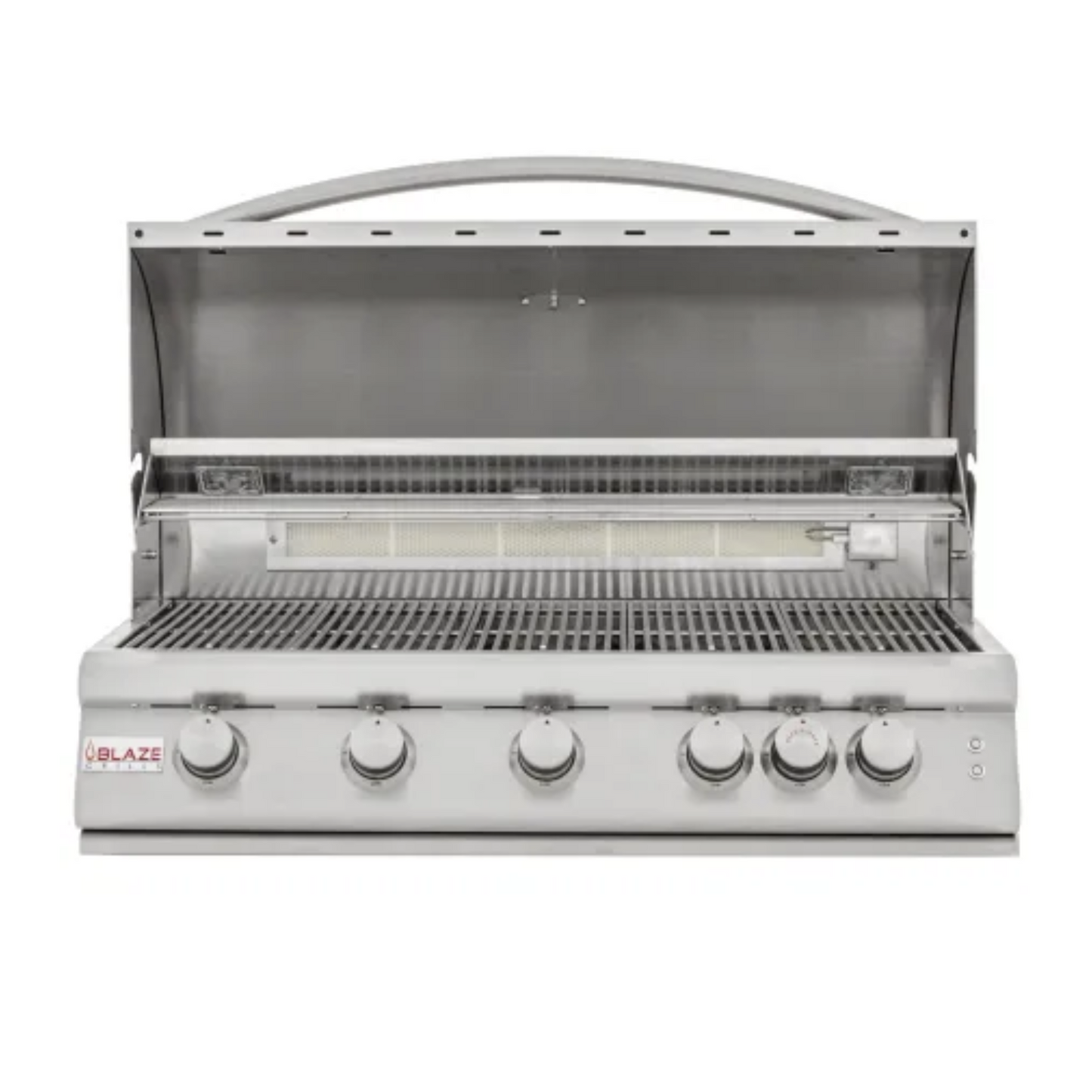 GRILLDEN™ blaze 40 inch 5 burner lte gas grill with rear burner and built in lighting system