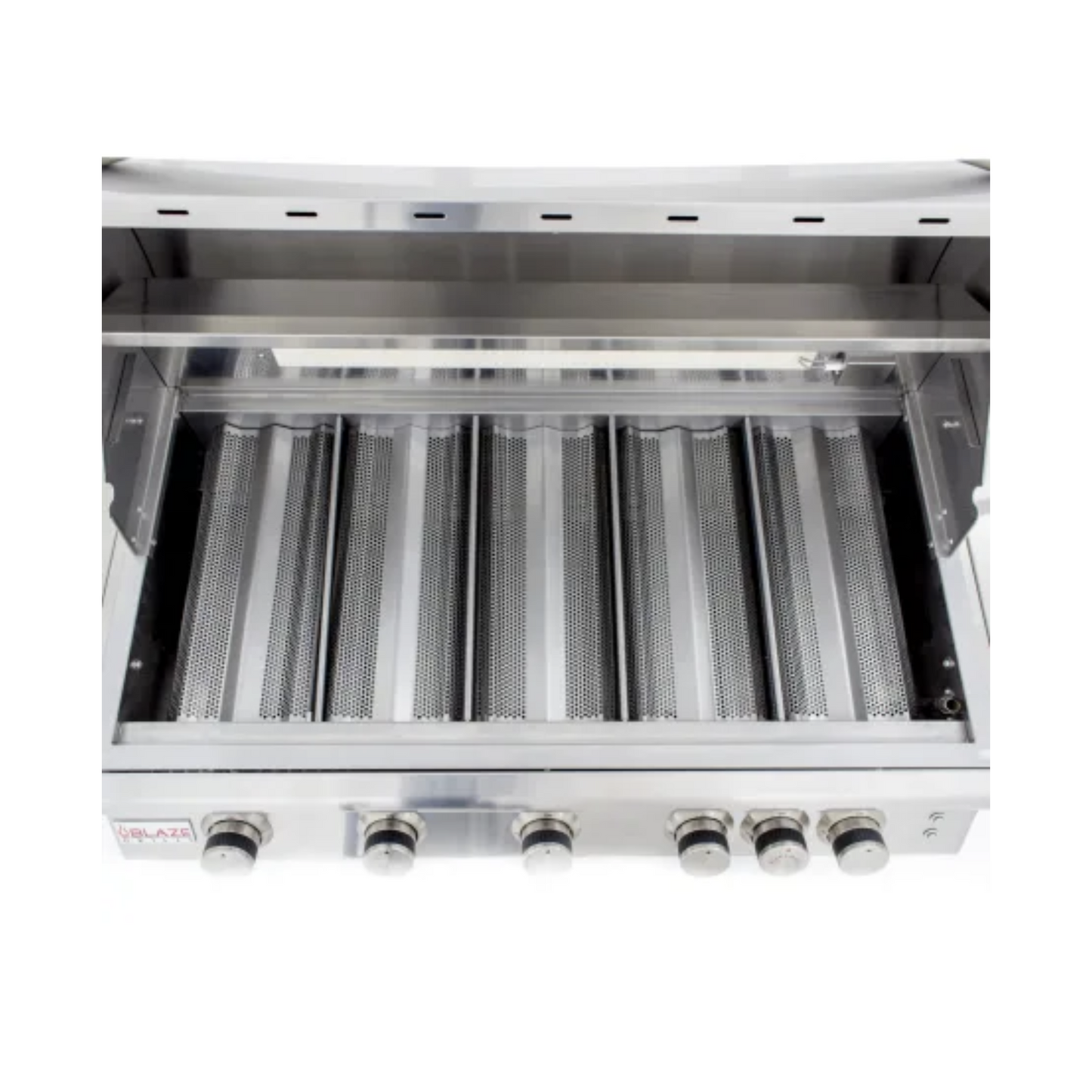 GRILLDEN™ blaze 40 inch 5 burner lte gas grill with rear burner and built in lighting system