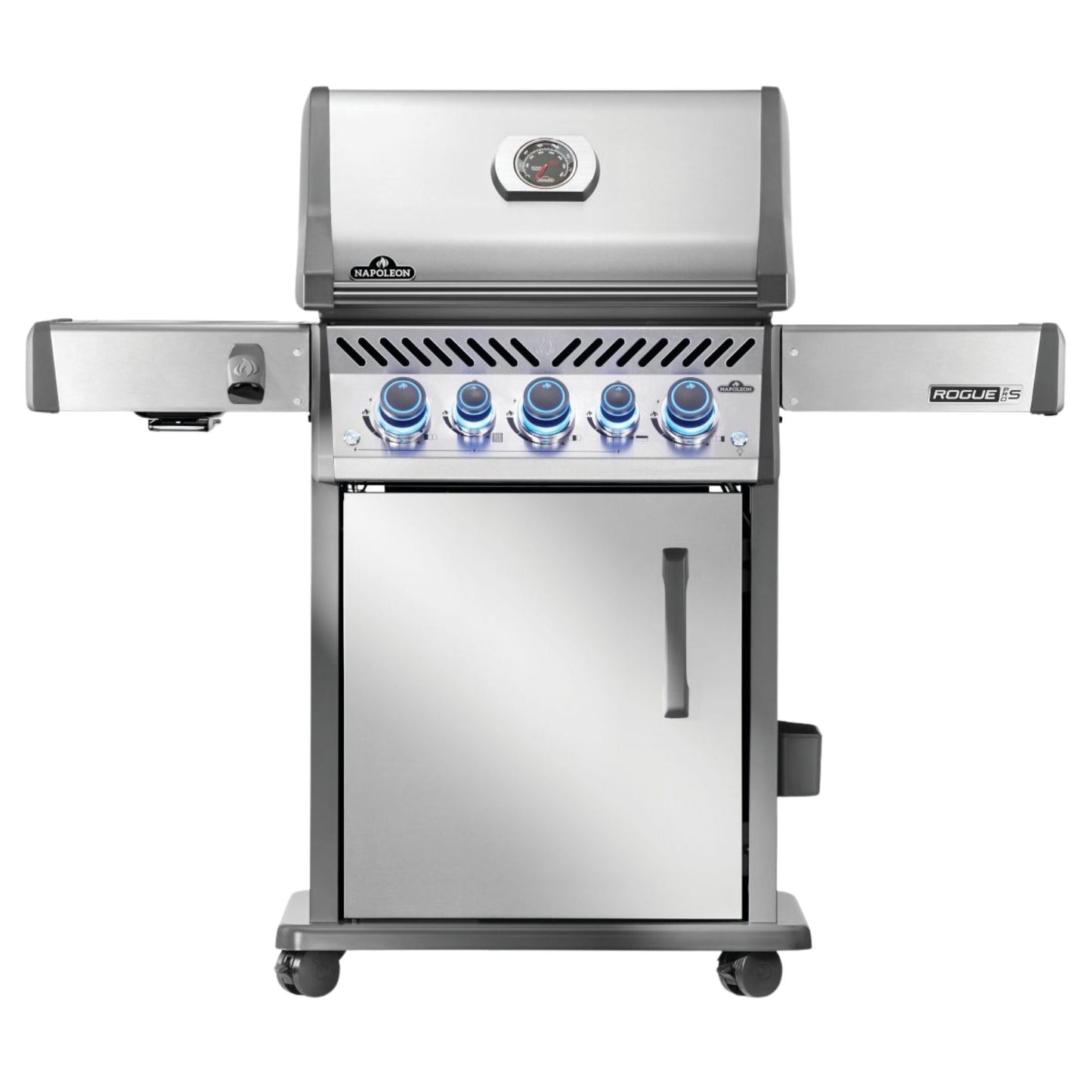 GRILLDEN™ napoleon rogue® pro s 425 rsib freestanding gas grill w infrared side and rear burner