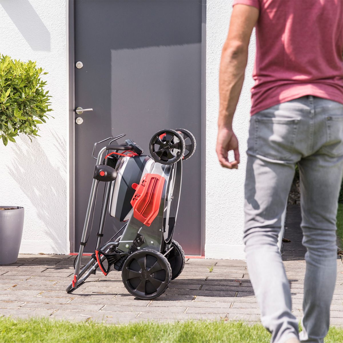 AL-KO Energy Flex 512 Li VS-W Lawnmower Kit inc. 1 Battery
