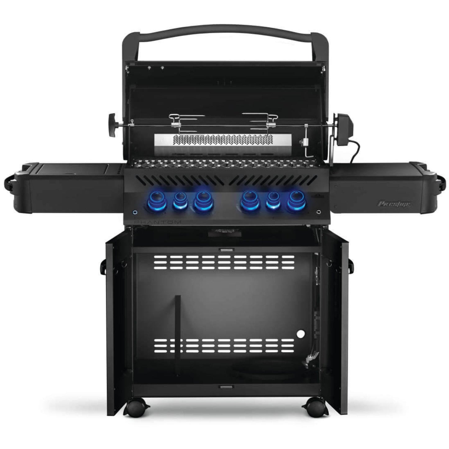 GRILLDEN™ napoleon phantom prestige 500 rsib freestanding gas grill w infrared side and rear burners