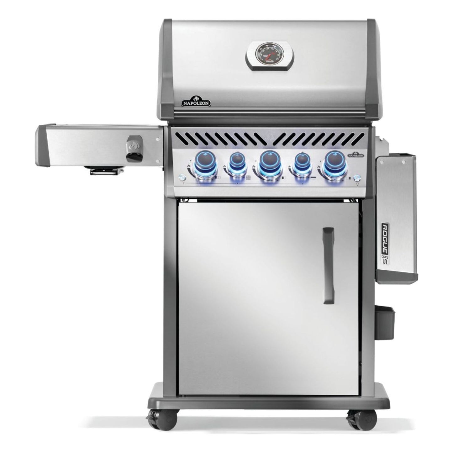 GRILLDEN™ napoleon rogue® pro s 425 rsib freestanding gas grill w infrared side and rear burner