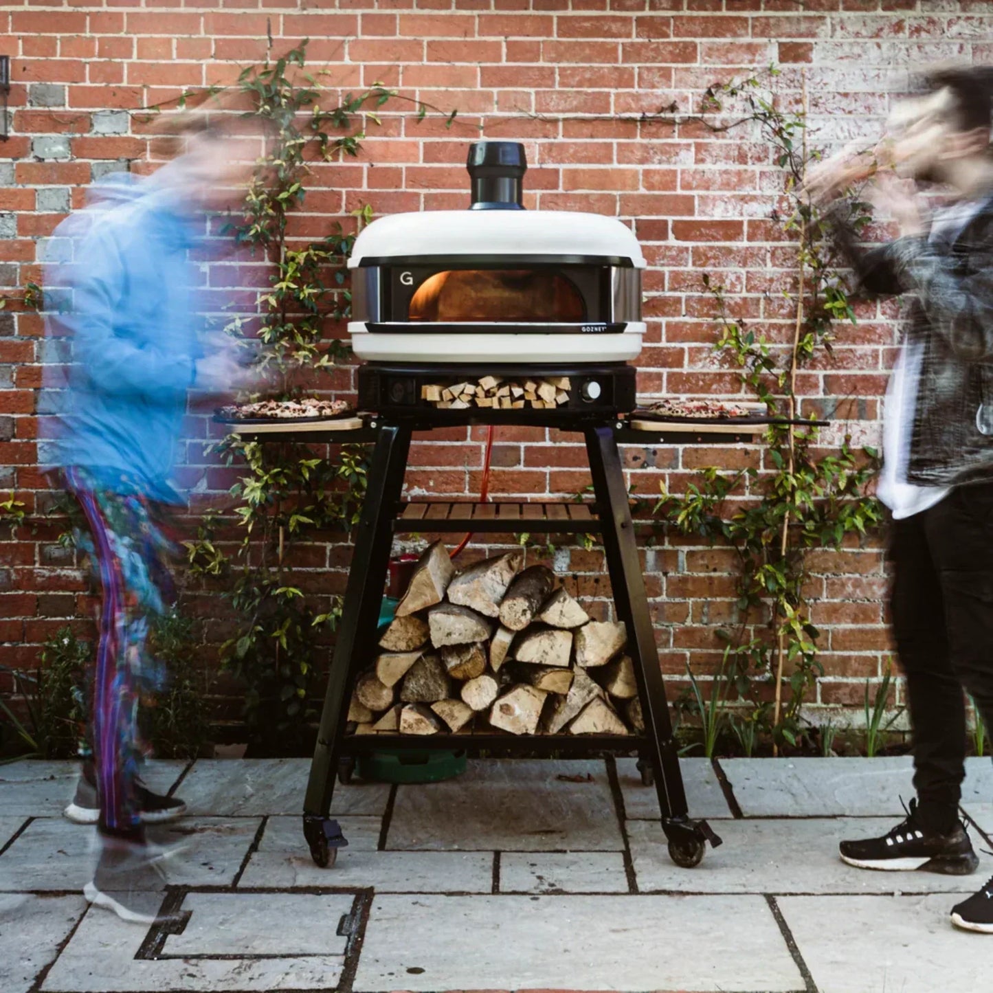 GRILLDEN™ gozney dome outdoor freestanding dual fuel pizza oven bundle