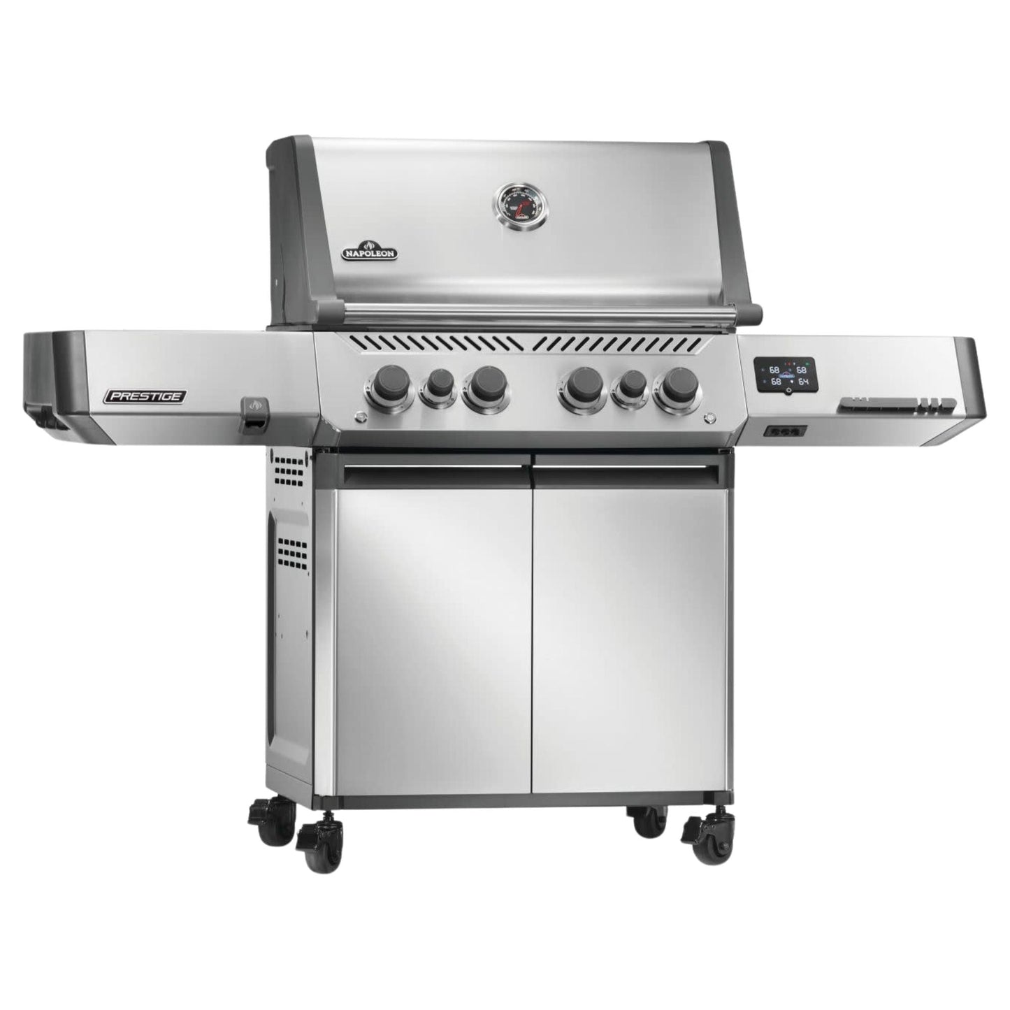 GRILLDEN™ napoleon new prestige® 500 connected rsib freestanding gas grill w infrared side and rear burner
