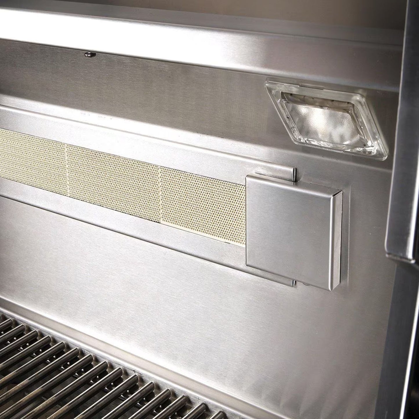 GRILLDEN™ artisan professional 32 inch 3 burner built in gas grill w rotisserie