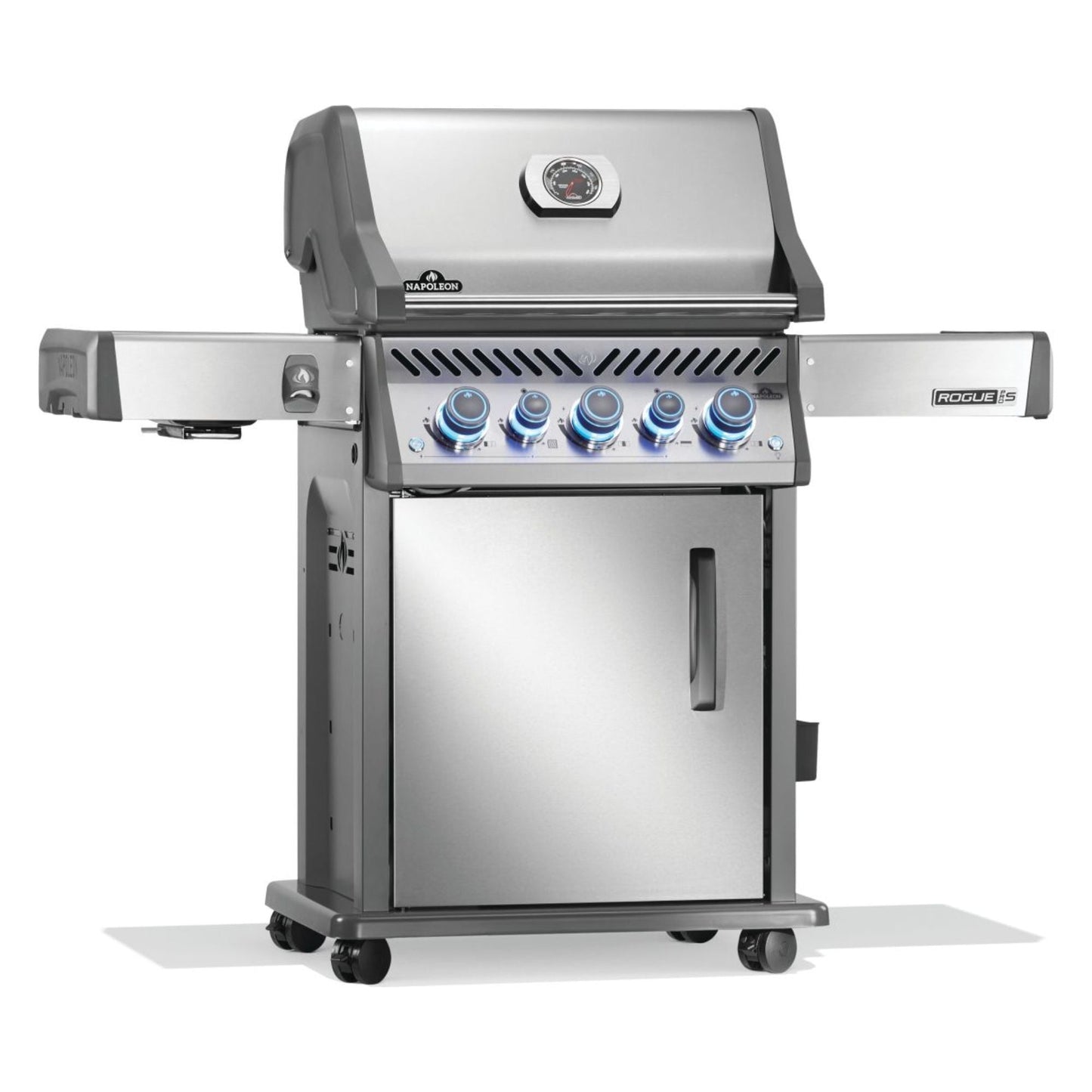 GRILLDEN™ napoleon rogue® pro s 425 rsib freestanding gas grill w infrared side and rear burner