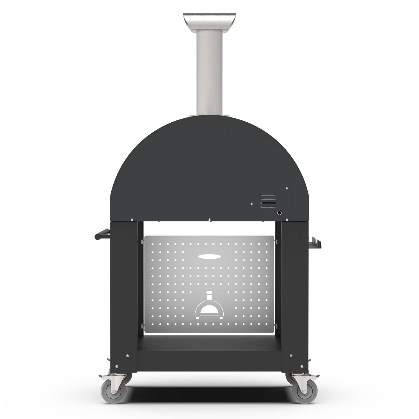 GRILLDEN™ alfa classico 2 pizze freestanding grey pizza oven