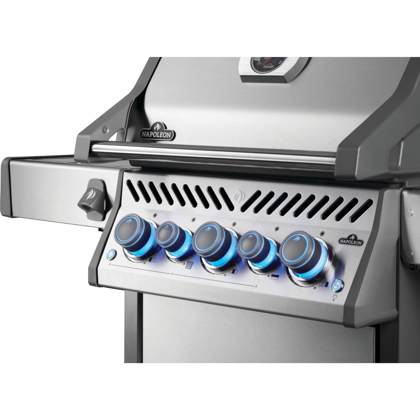 GRILLDEN™ napoleon rogue® pro s 425 rsib freestanding gas grill w infrared side and rear burner