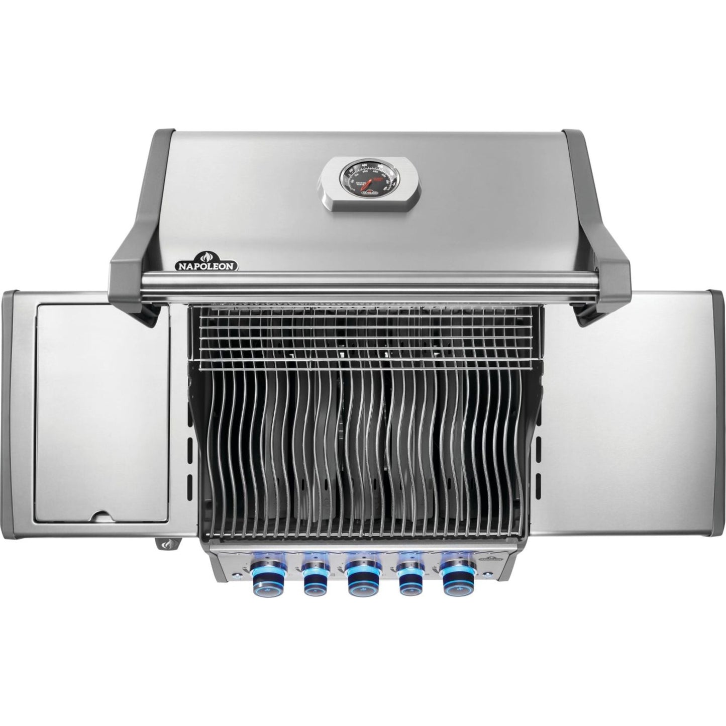 GRILLDEN™ napoleon rogue® pro s 425 rsib freestanding gas grill w infrared side and rear burner