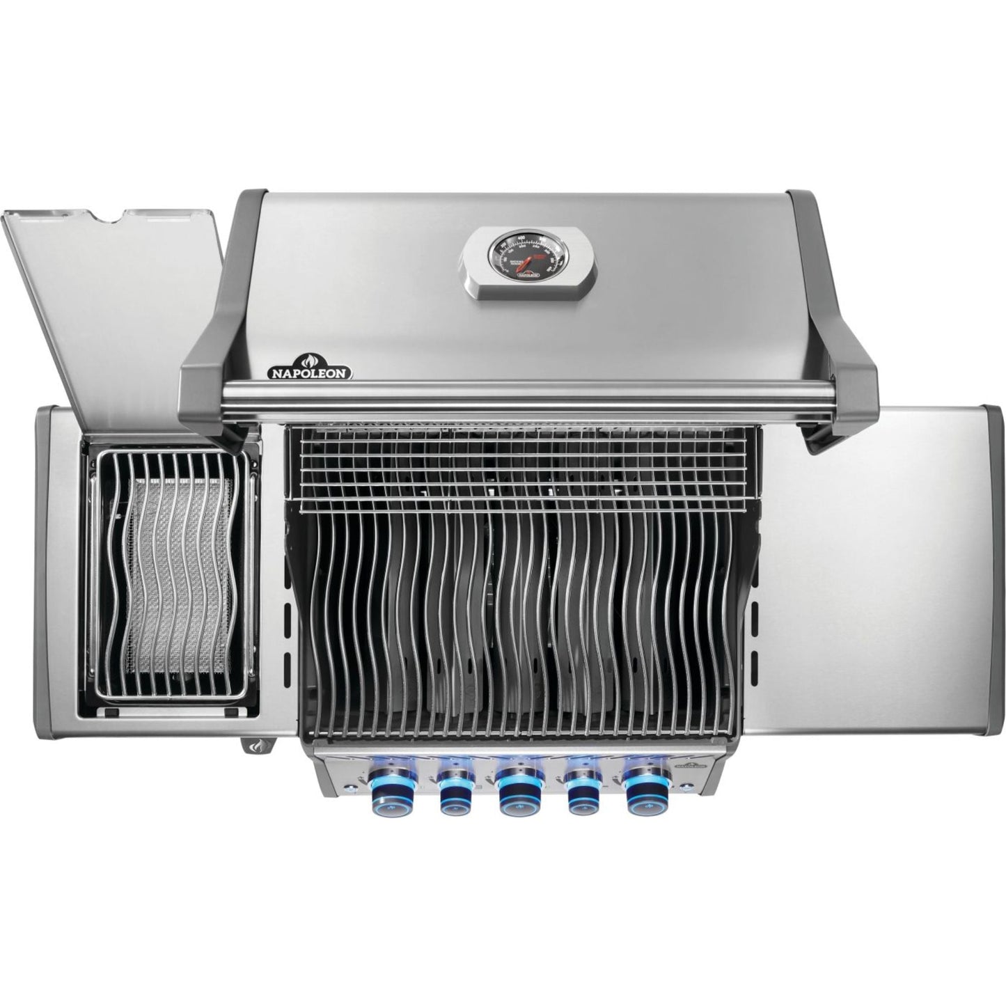 GRILLDEN™ napoleon rogue® pro s 425 rsib freestanding gas grill w infrared side and rear burner