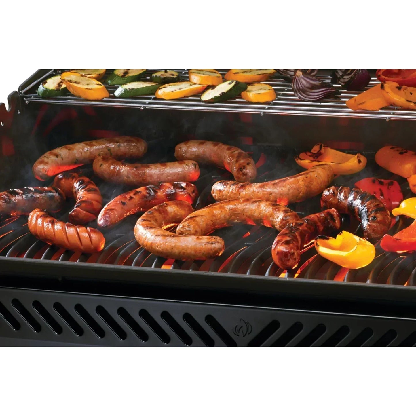 GRILLDEN™ napoleon rogue pro 625 sib black freestanding gas grill w infrared side burner