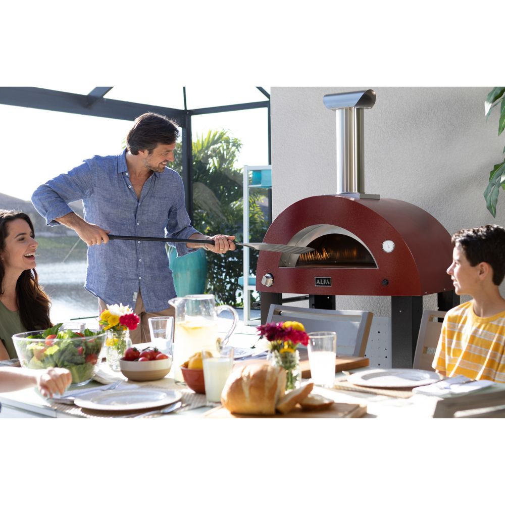 GRILLDEN™ alfa moderno 2 pizze freestanding gas oven
