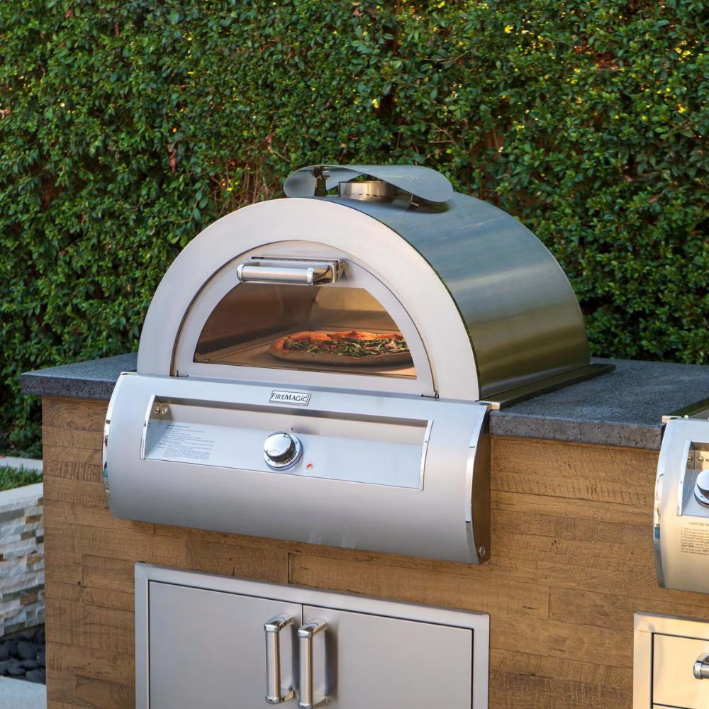 GRILLDEN™ fire magic grills echelon diamond built in gas pizza oven