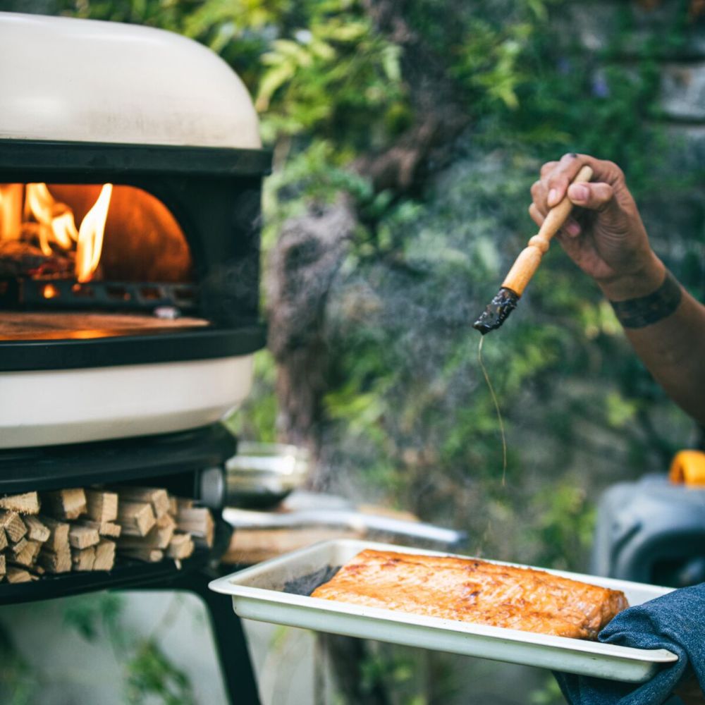 GRILLDEN™ gozney dome outdoor freestanding dual fuel pizza oven bundle