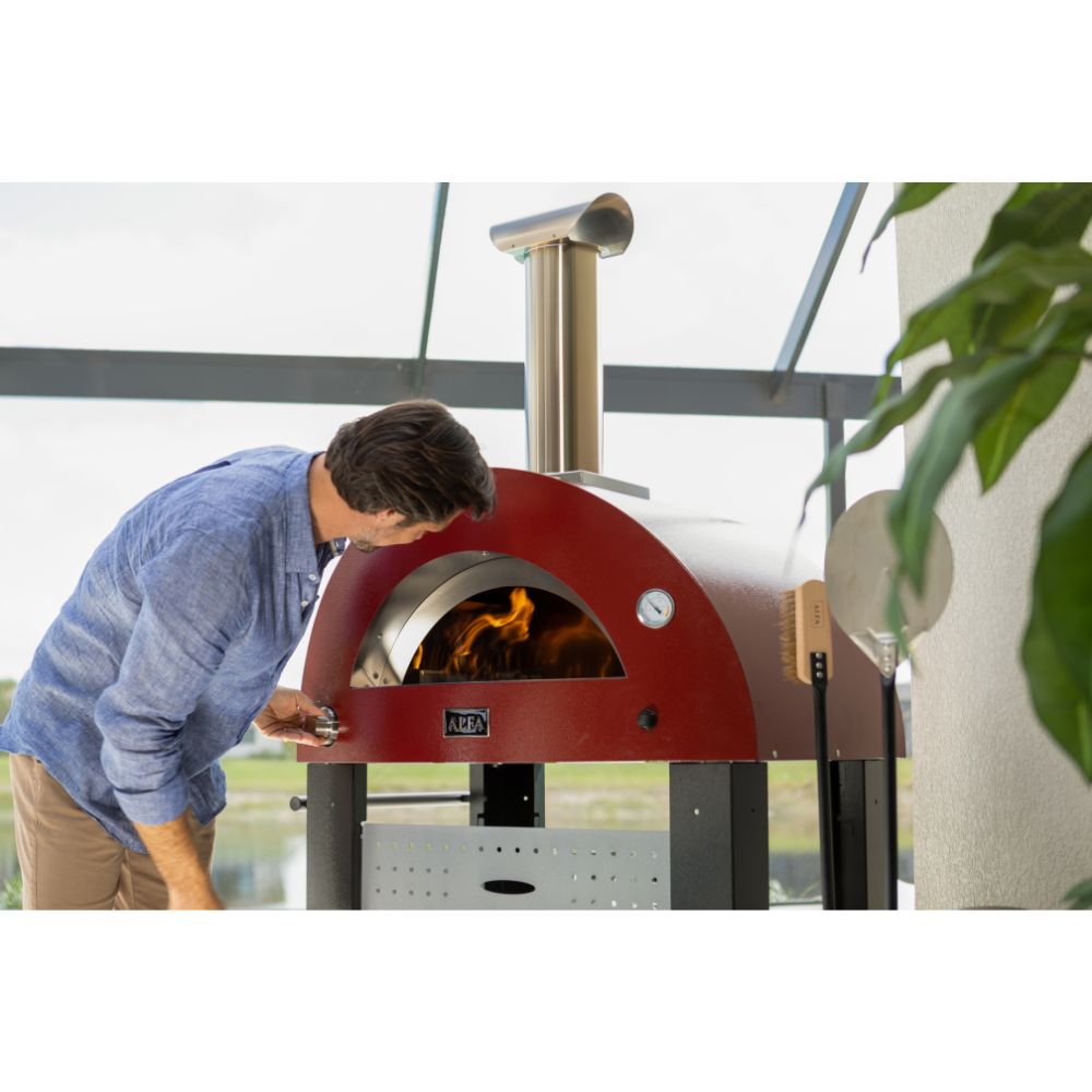 GRILLDEN™ alfa moderno 2 pizze freestanding gas oven