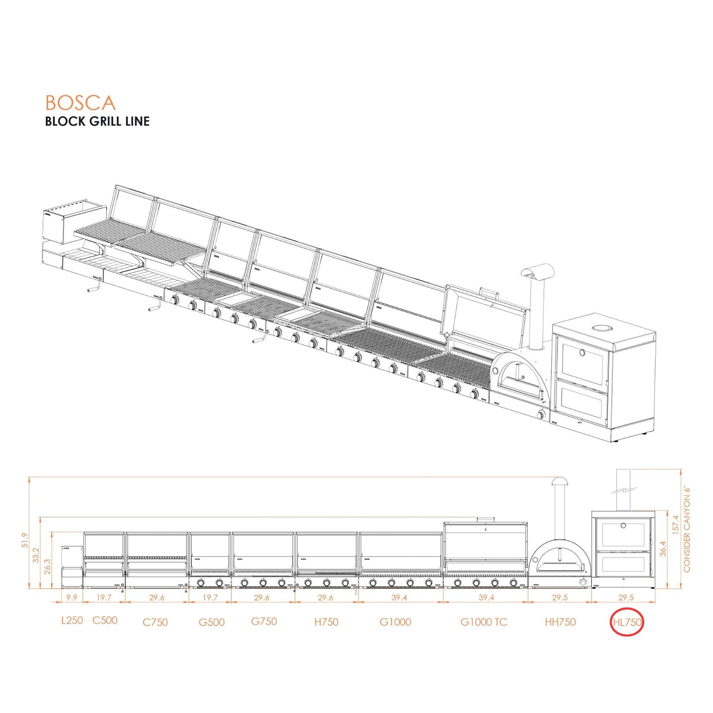 GRILLDEN™ template horno bosca