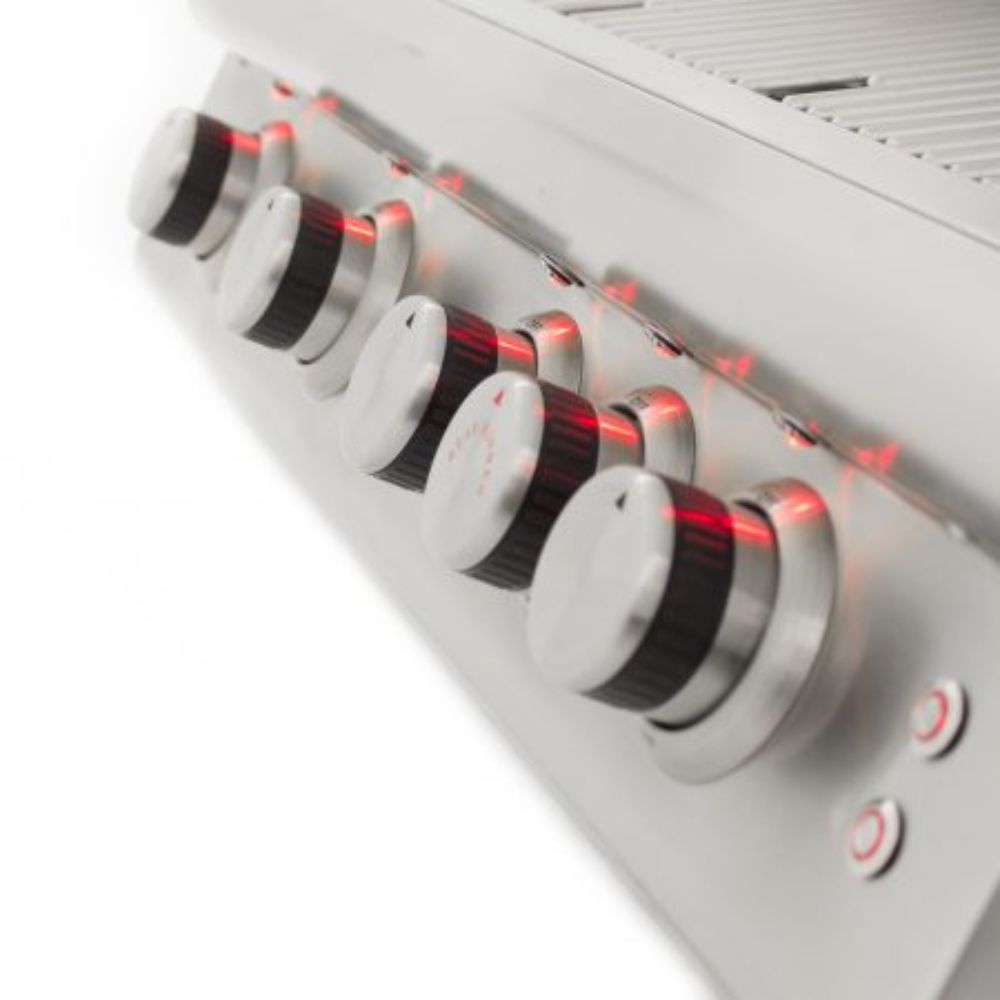 GRILLDEN™ blaze 32 inch 4 burner lte gas grill with rear burner lighting system