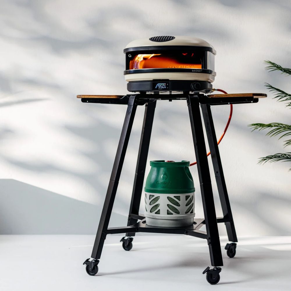 GRILLDEN™ gozney arc outdoor propane gas freestanding pizza oven with cover