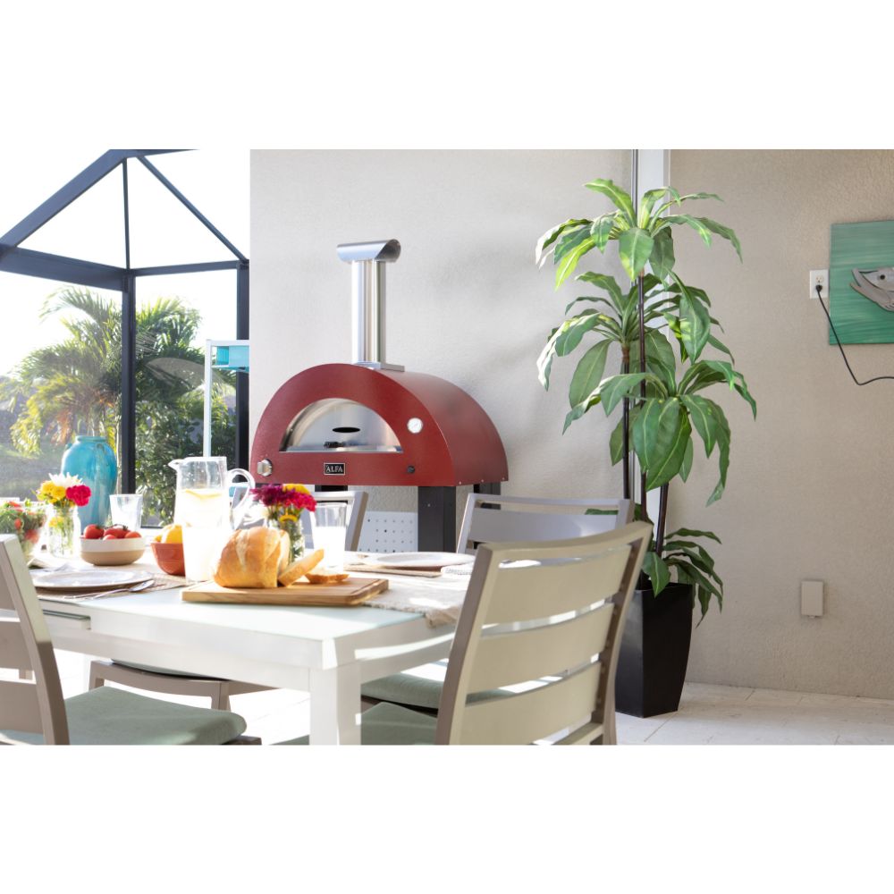 GRILLDEN™ alfa moderno 3 pizze freestanding gas oven