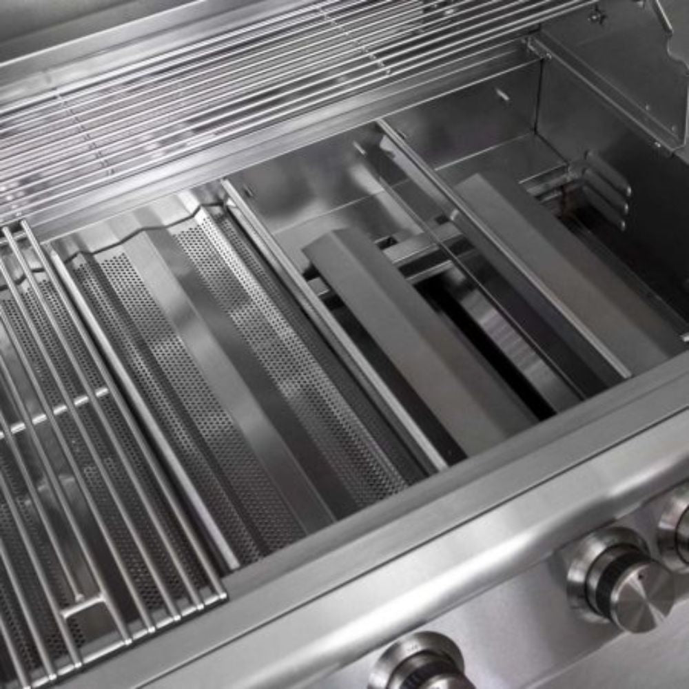 GRILLDEN™ blaze 32 inch 4 burner lte gas grill with rear burner lighting system
