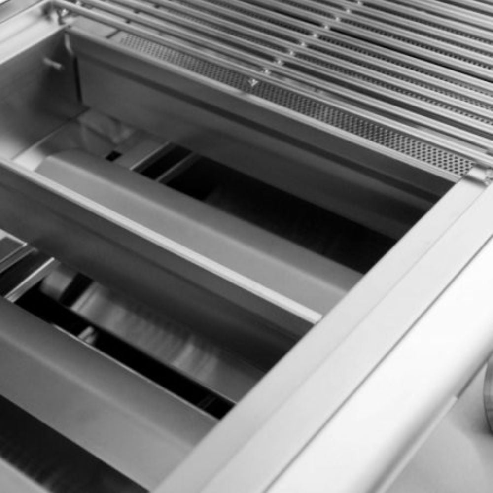 GRILLDEN™ blaze 32 inch 4 burner lte gas grill with rear burner lighting system