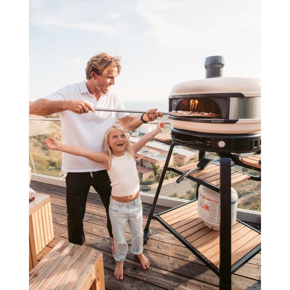GRILLDEN™ gozney dome outdoor freestanding dual fuel pizza oven bundle