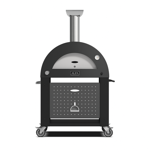 GRILLDEN™ alfa moderno anthracite grey 2 pizze freestanding gas oven