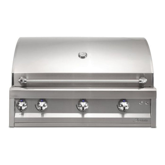 GRILLDEN™ artisan professional 36 inch 3 burner built in gas grill w rotisserie