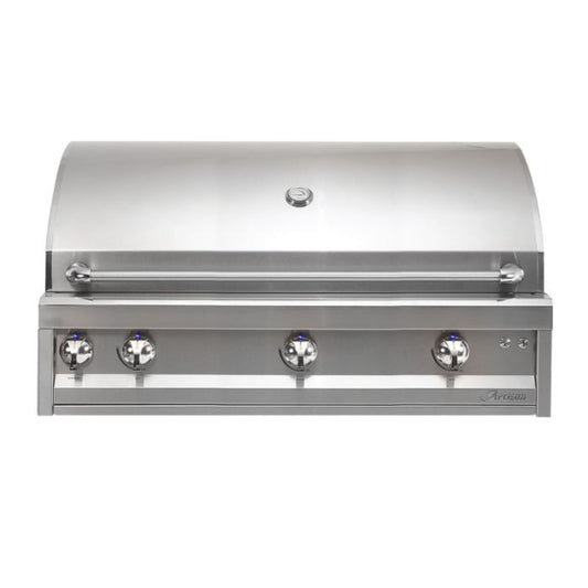 GRILLDEN™ artisan professional 42 inch 3 burner built in gas grill w rotisserie