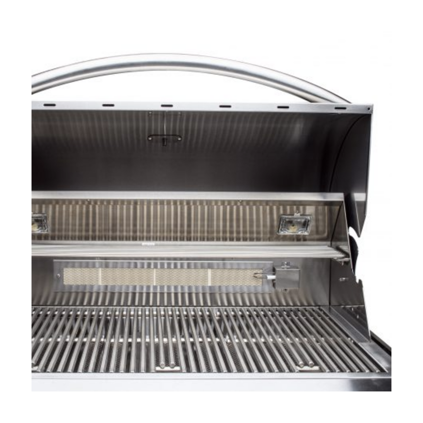 GRILLDEN™ blaze professional lux 34 inch 3 burner built in gas grill with rear infrared burner