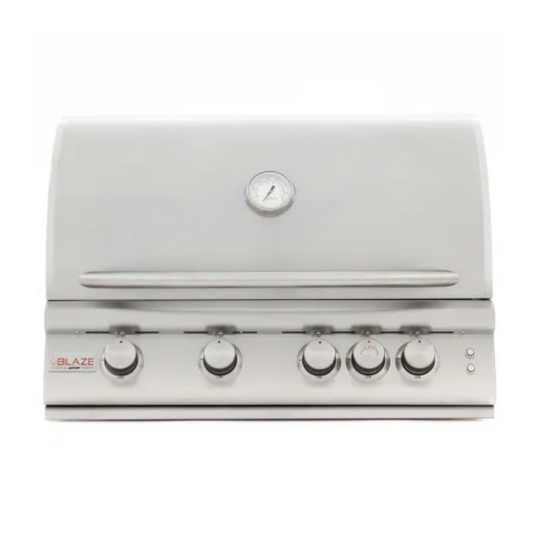 GRILLDEN™ blaze marine grade 316l 4 burner premium lte built in grill