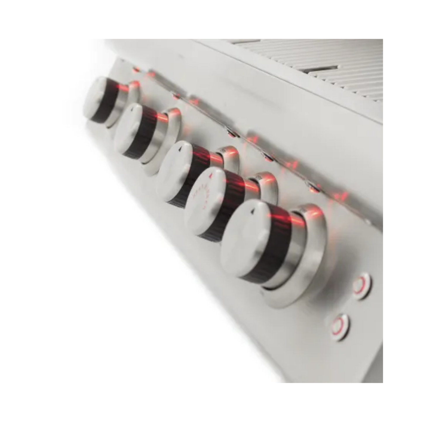 GRILLDEN™ blaze 32 inch 4 burner lte built in gas grill with rear burner and built in lighting system