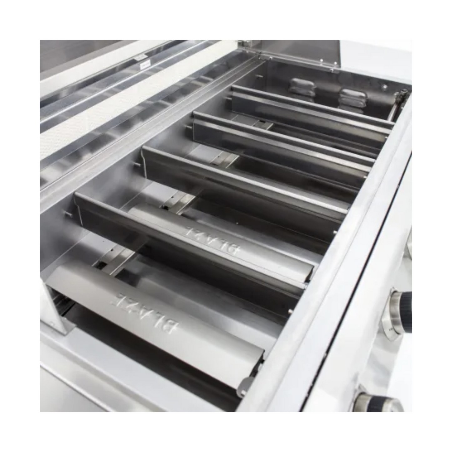 GRILLDEN™ blaze 40 inch 5 burner lte gas grill with rear burner and built in lighting system