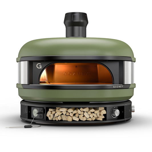GRILLDEN™ gozney dome green outdoor dual fuel pizza oven
