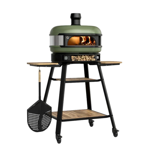 GRILLDEN™ gozney green dome outdoor freestanding dual fuel pizza oven