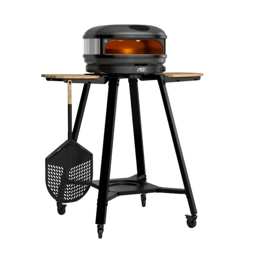 GRILLDEN™ gozney off black arc xl outdoor propane gas freestanding pizza oven with cover a free apron