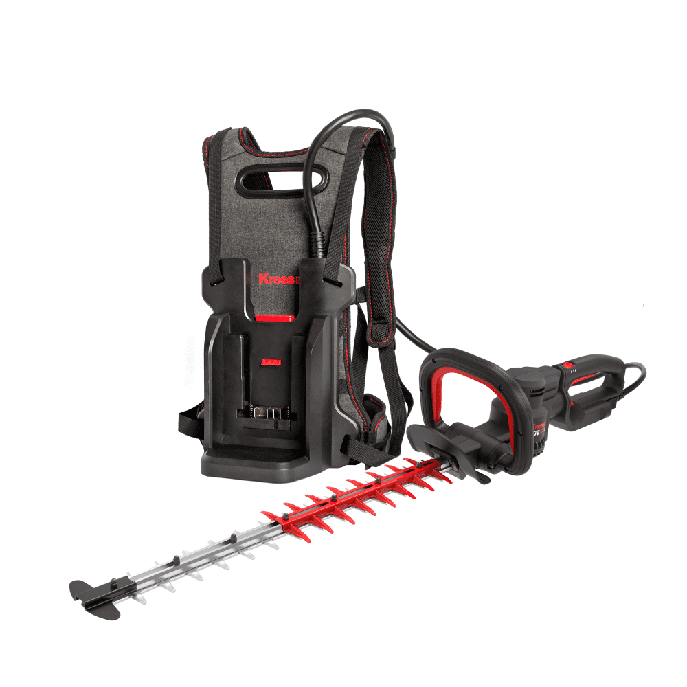 Kress KG259E 60V 58cm Cordless Brushless Backpack Hedge Trimmer