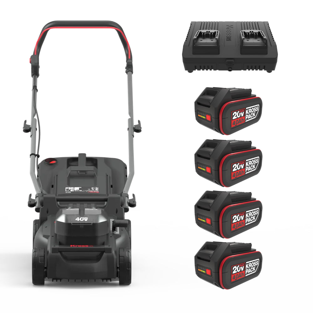 Kress KG748 40V 41cm Cordless Push Lawn Mower