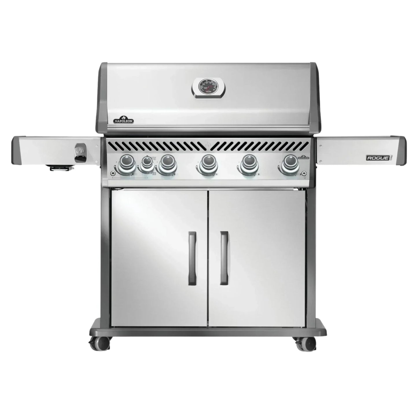 GRILLDEN™ napoleon rogue pro 625 sib freestanding gas grill w infrared side burner