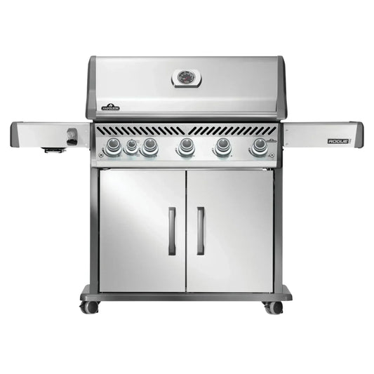 GRILLDEN™ napoleon rogue pro 625 sib freestanding gas grill w infrared side burner