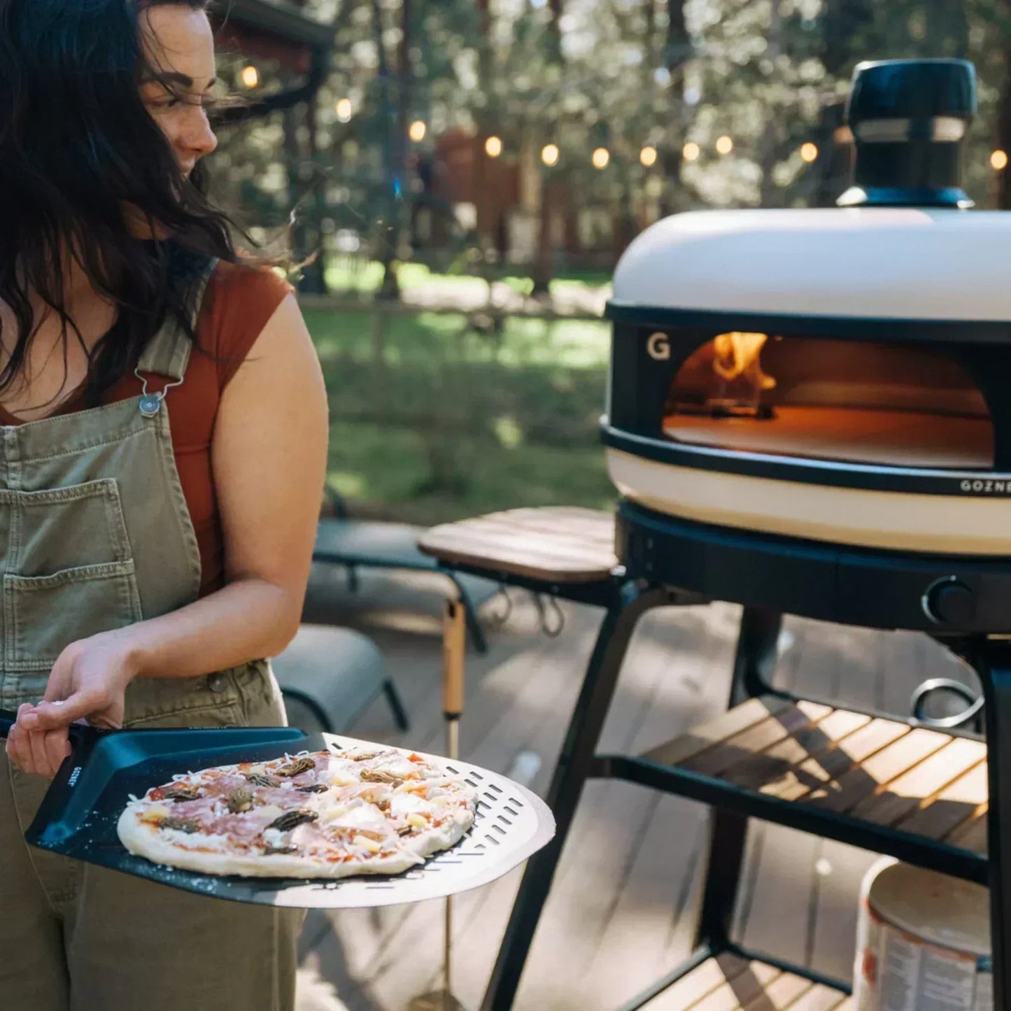 GRILLDEN™ gozney dome s1 outdoor freestanding lp gas fuel oven bundle