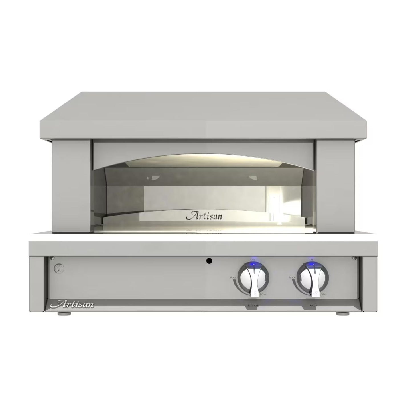 GRILLDEN™ artisan professional 29 inch countertop outdoor gas pizza oven