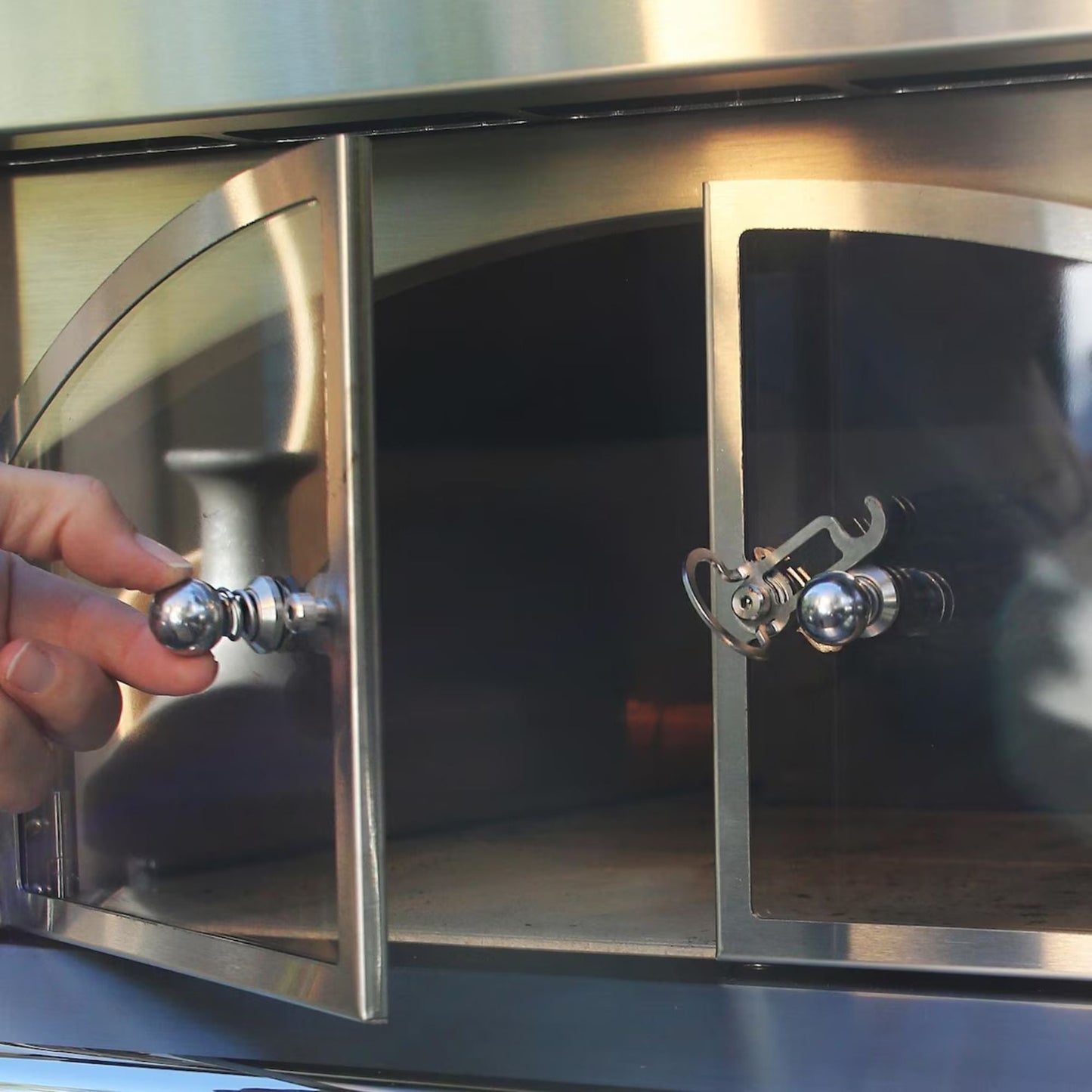 GRILLDEN™ alfresco 30 inch built in outdoor gas pizza oven