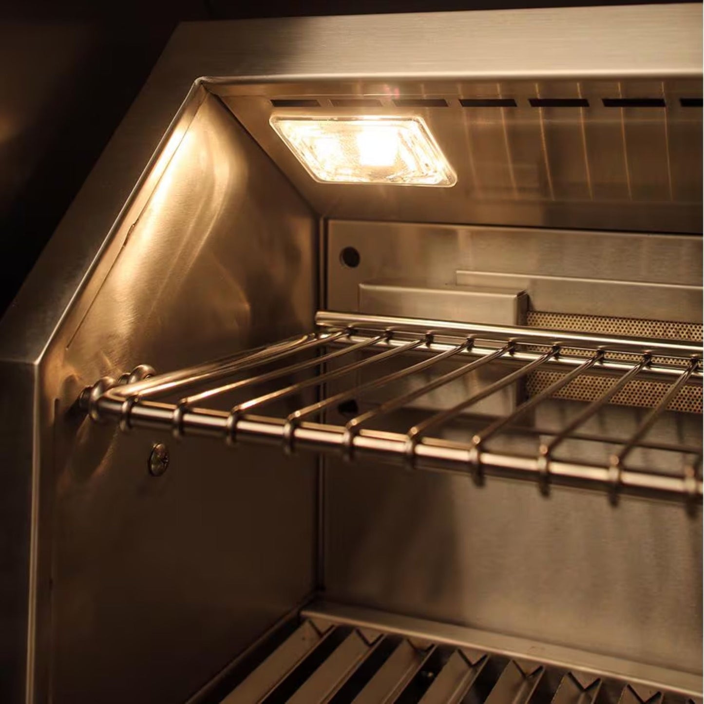 GRILLDEN™ artisan professional 36 inch 3 burner built in gas grill w rotisserie