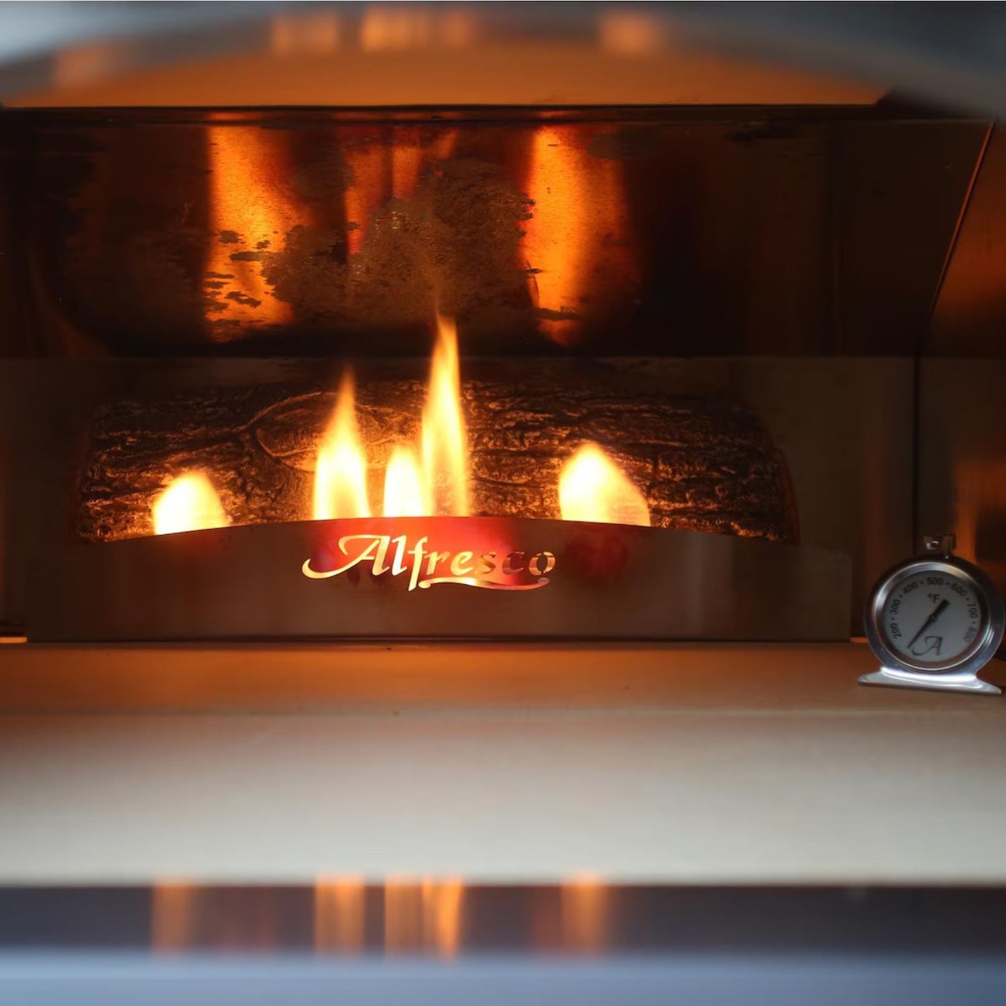 GRILLDEN™ alfresco 30 inch built in outdoor gas pizza oven