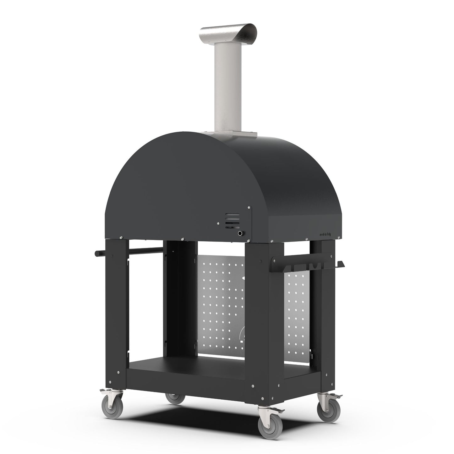 GRILLDEN™ alfa classico 2 pizze freestanding grey pizza oven