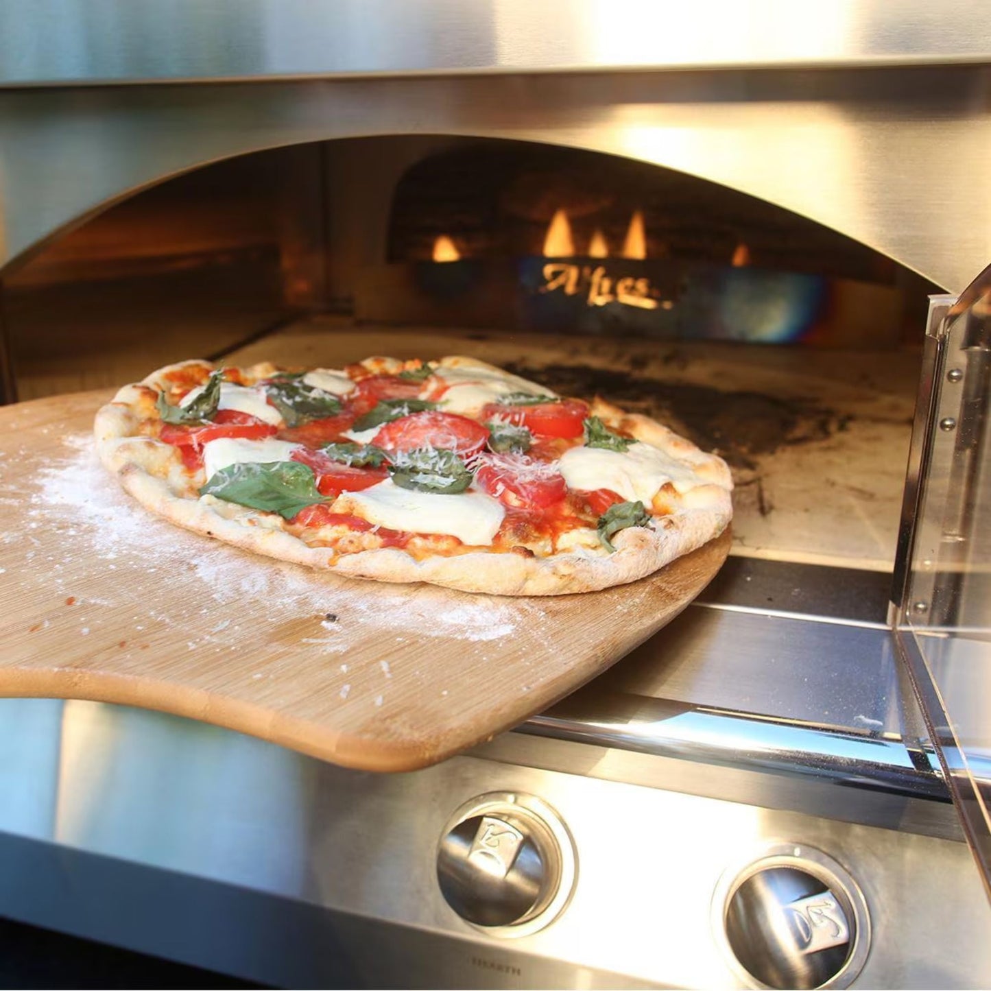 GRILLDEN™ alfresco 30 inch built in outdoor gas pizza oven